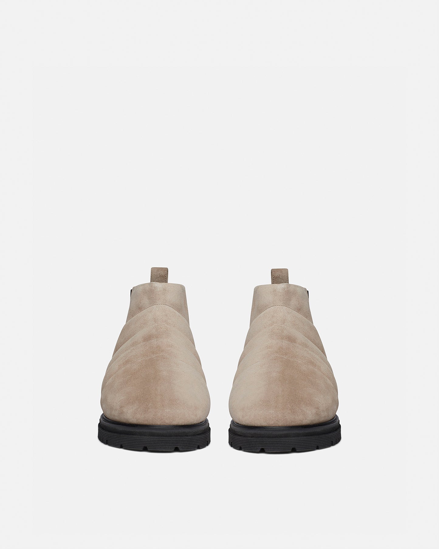 Bede Mens - Rounded Toe Boot - Stone