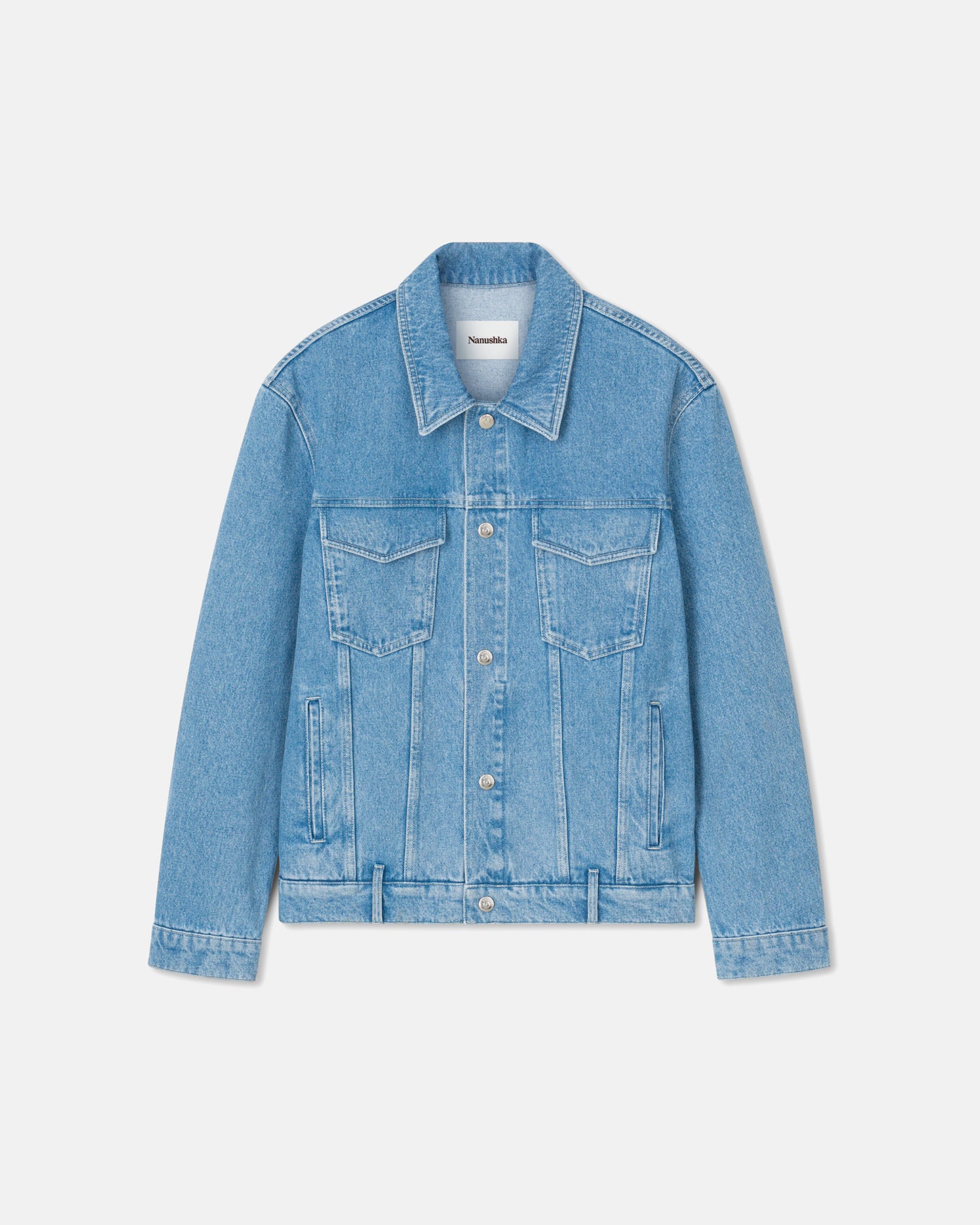 Boyce - Patch Pocket Denim Jacket - Eco Light Wash
