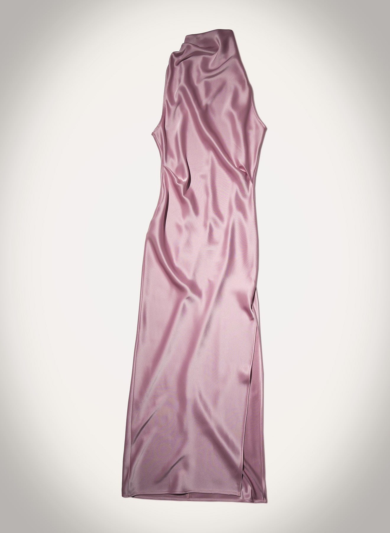 Peregrine - Cowl-Neck Satin Midi Dress - Dusty Pink Nanushka Peregrine - Cowl-Neck Satin Midi Dress - Dusty Pink Nanushka