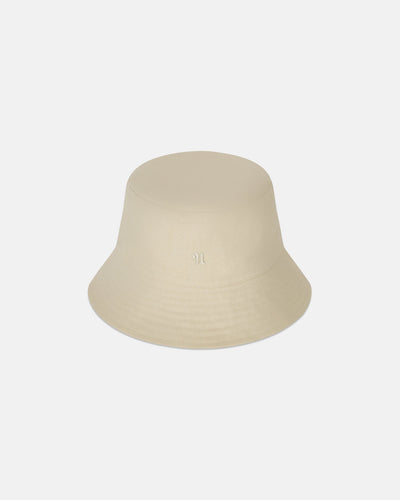 Caran - Cotton-Canvas Bucket Hat - Shell Symbol