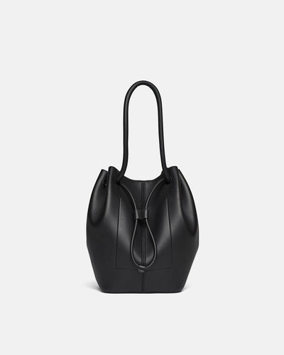 Elongated Bucket Medium - Elongated Bucket Bag - Black