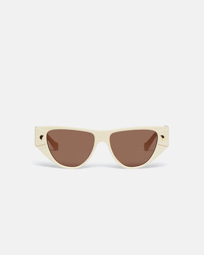 Emme - Bio-Plastic Cat-Eye Sunglasses - Shell Symbol
