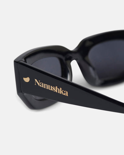 Kadee - Bio-Plastic D-Frame Sunglasses - Black