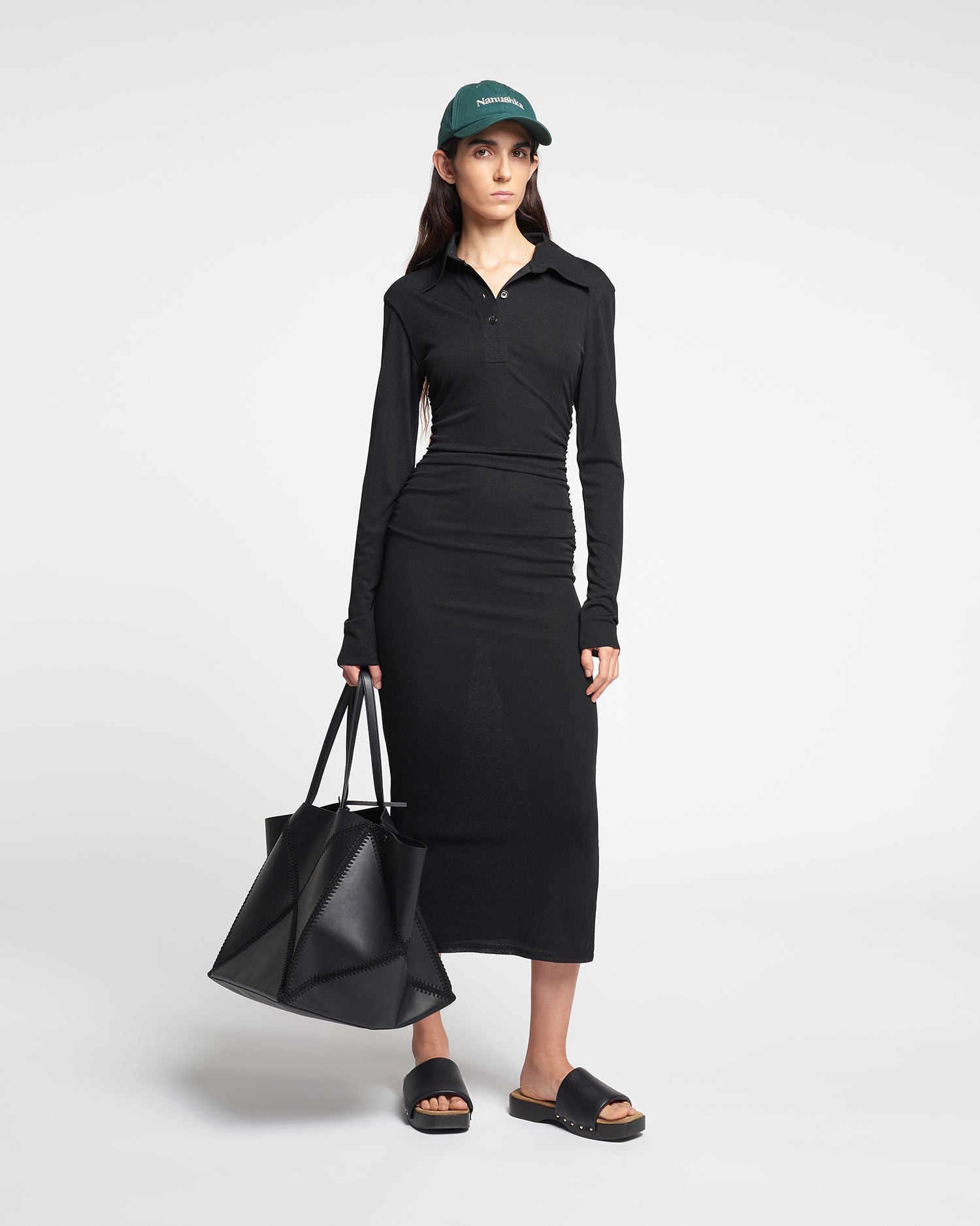 Verity - Shirt dress - Black Verity - Shirt dress - Black