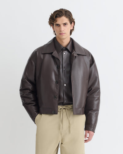 Zaler - Okobor™ Alt-Leather Jacket - Coffee Ground