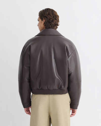 Zaler - Okobor™ Alt-Leather Jacket - Coffee Ground