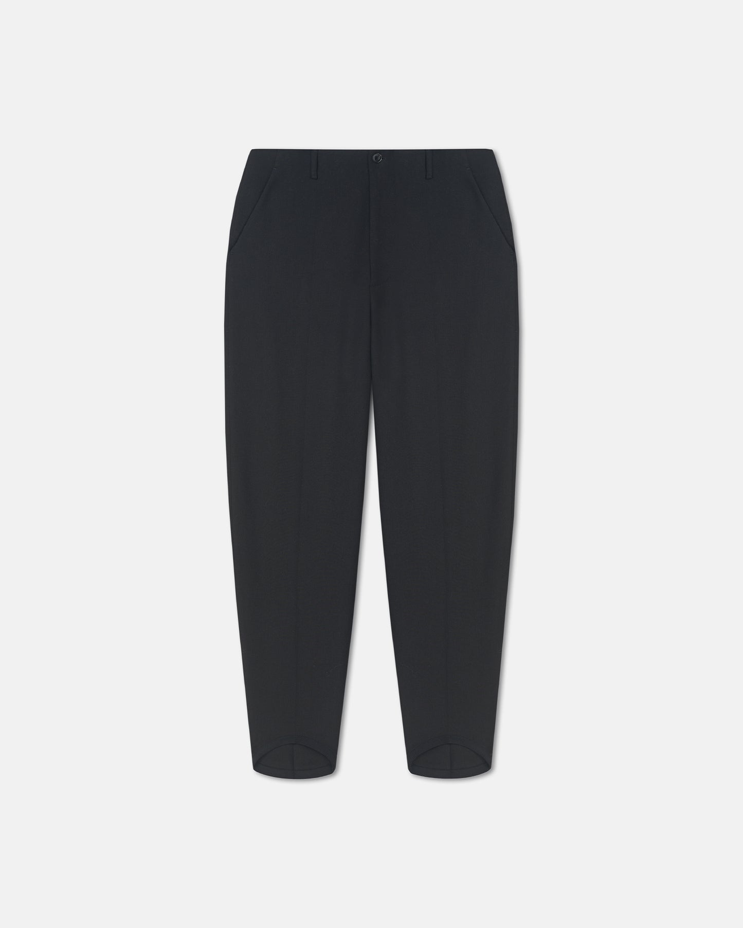 Eamon - Crepe Twill Tapered Pants - Black