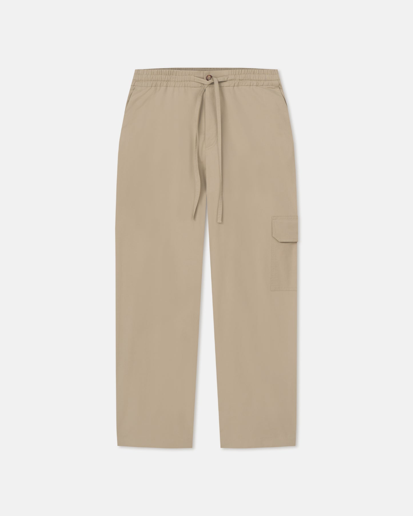 Navid - Tech Twill Balloon-Leg Pants - Pebble