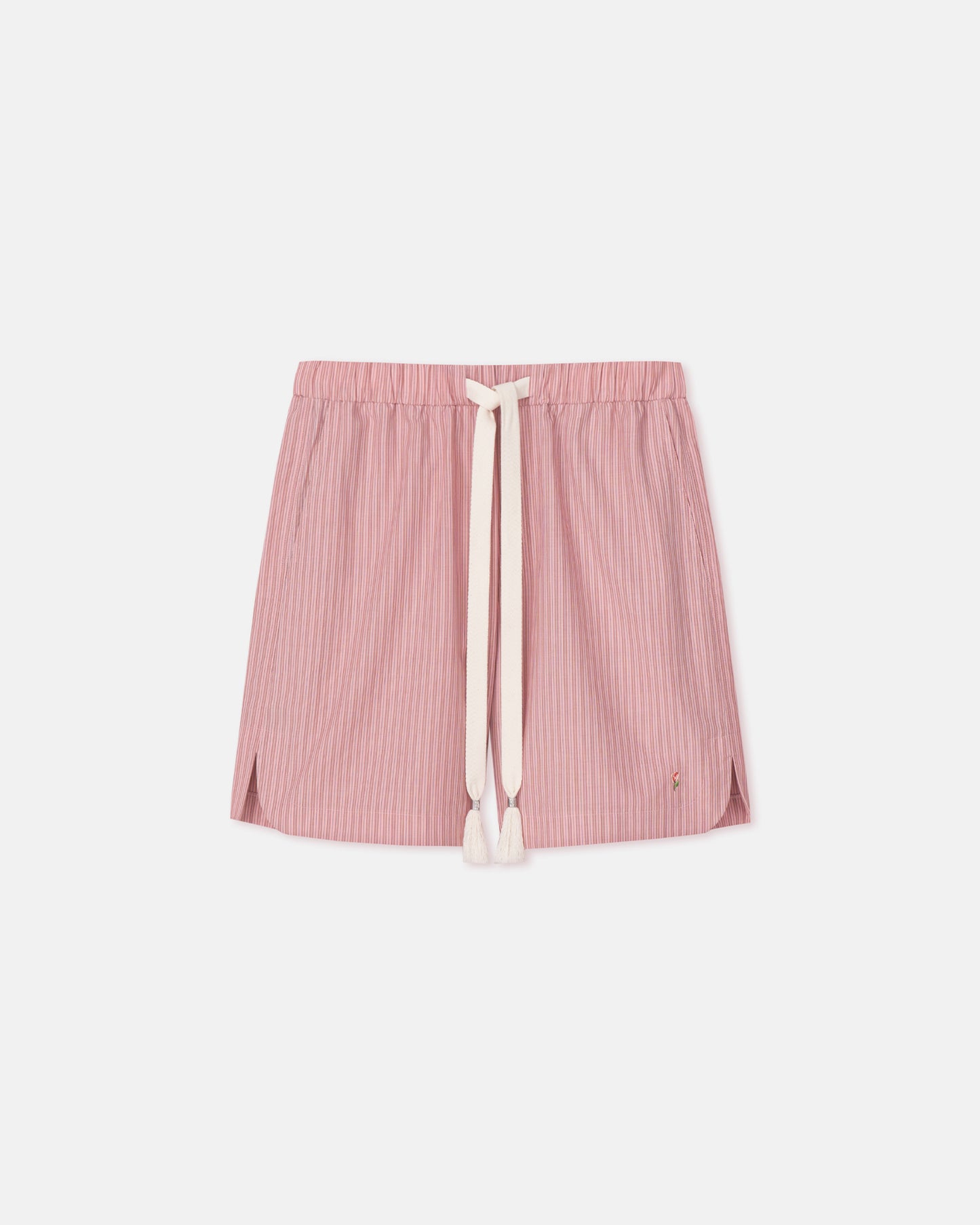 Anish - Striped Shorts - Pink
