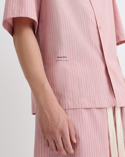 Anwel - Striped Shirt - Pink