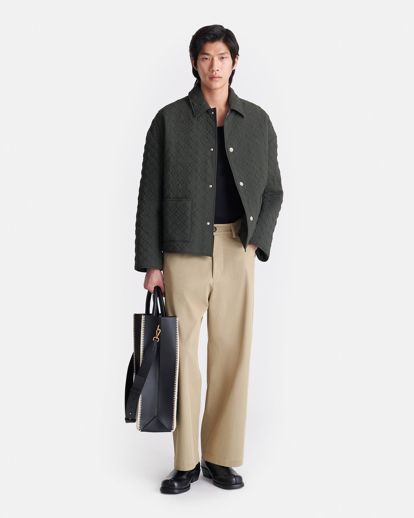 Gibbson - Quilted Nylon Jacket - Dark Green