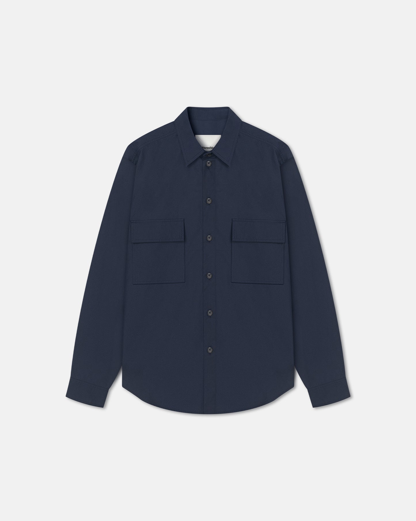 Jari - Long-Sleeve Shirt - Navy