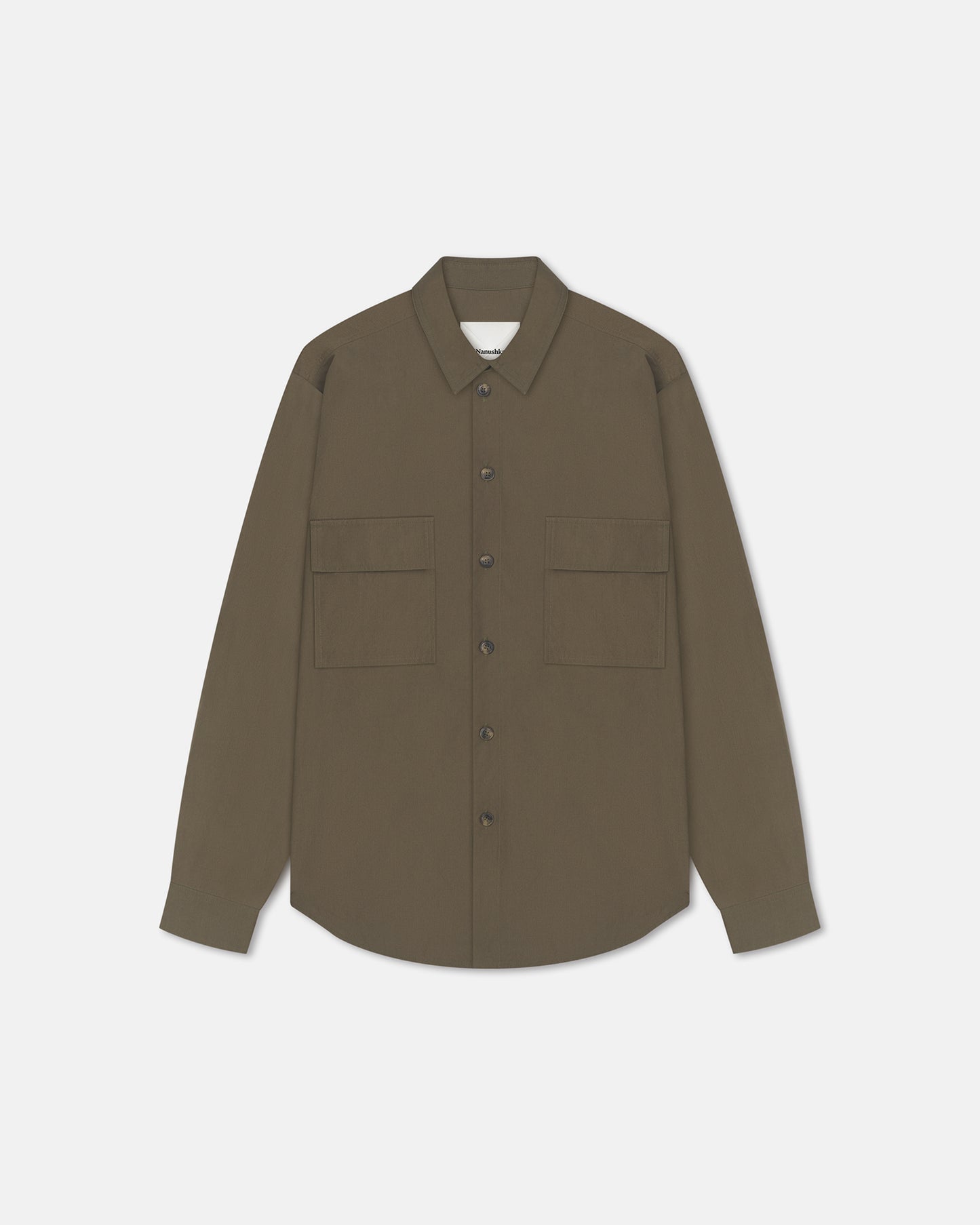 Jari - Long-Sleeve Shirt - Uniform Green