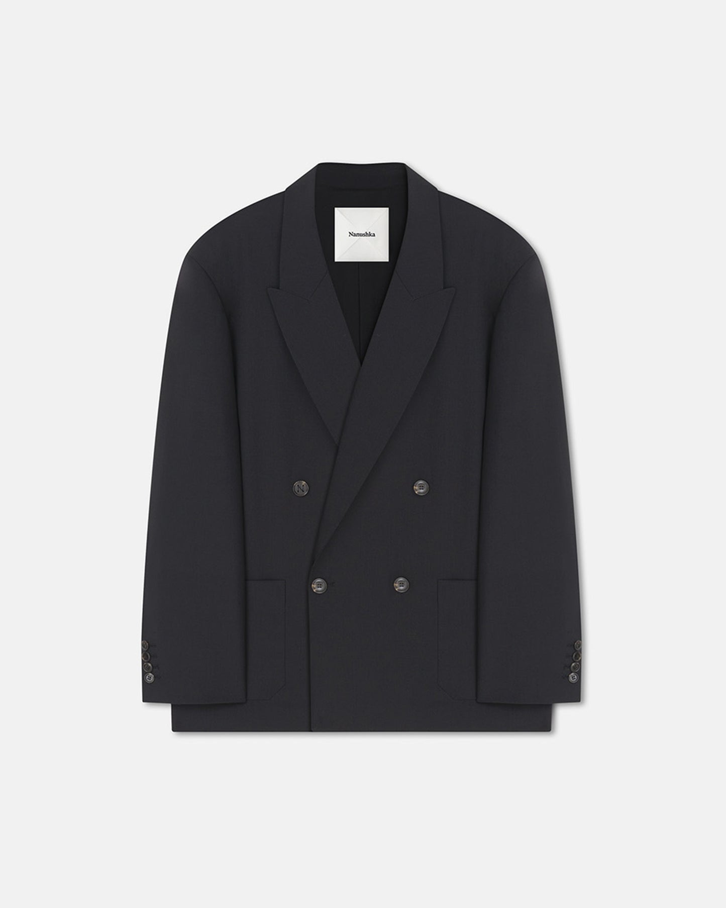 Derik - Relaxed Blazer - Black