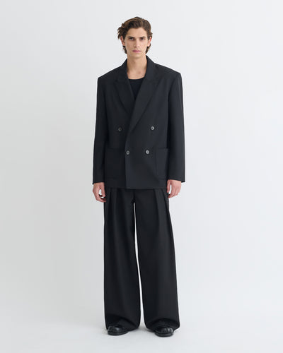 Derik - Relaxed Blazer - Black