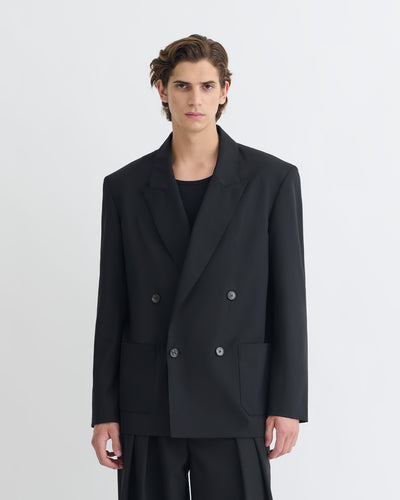 Derik - Relaxed Blazer - Black