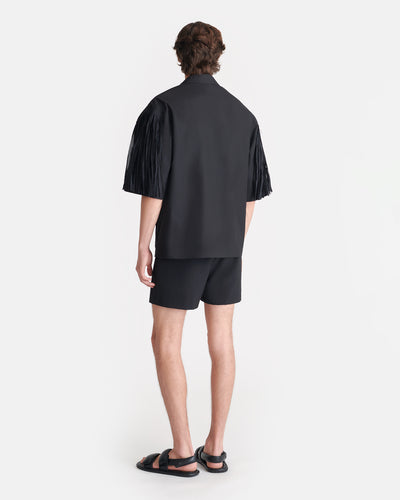 Ilian - Tech Poplin Shirt - Black