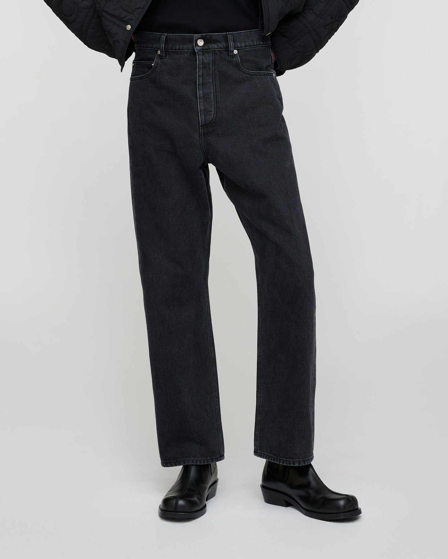 Gannon - Denim Jeans - Washed Black