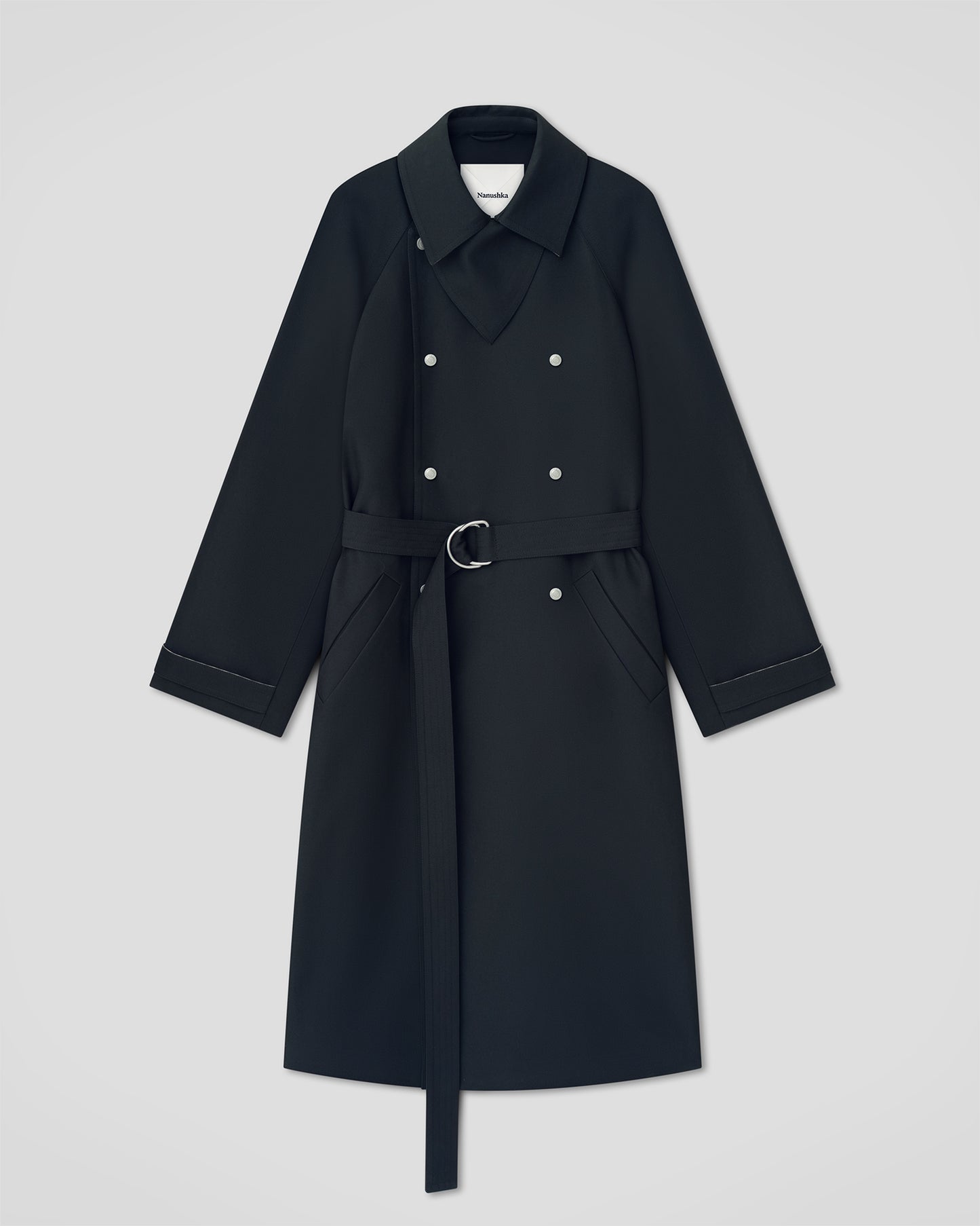Socorro - Structured Twill Coat - Anthracite