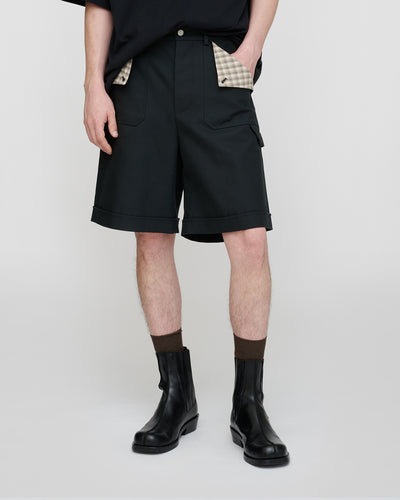 Beltran - Structured Twill Pocket - Anthracite