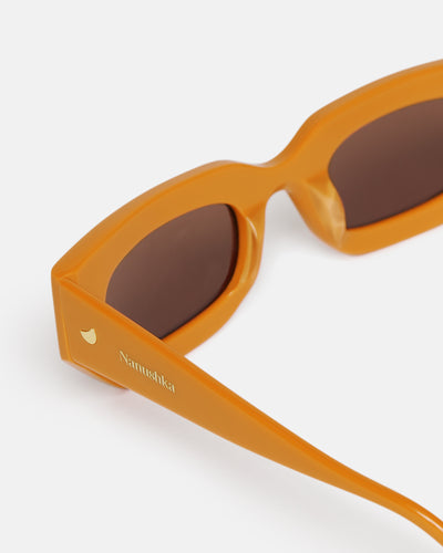 Kadee - Bio Plastic D-Frame Sunglasses - Orange