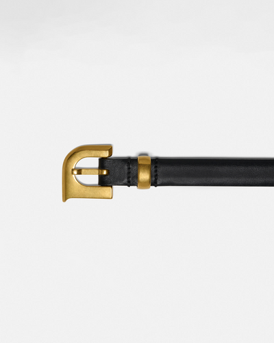 Darbie - N' Monogram Belt - Black