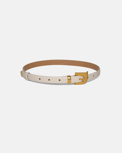 Darbie - N' Monogram Belt - Off White