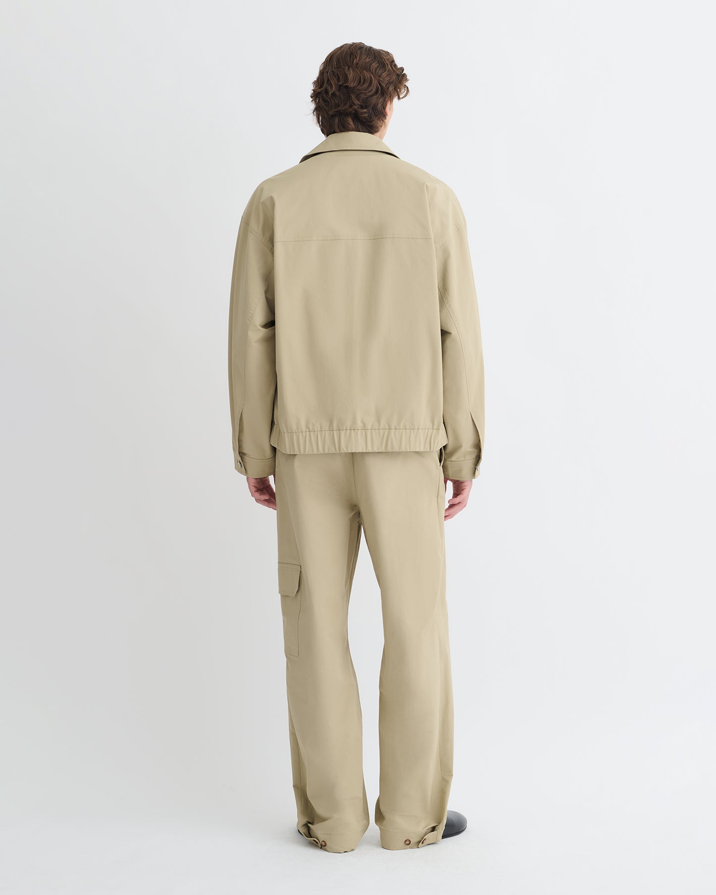 Zubin - Tech Twill Jacket - Pebble
