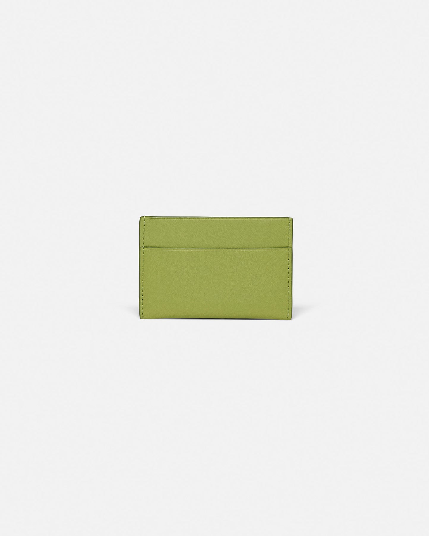 Origami - Leather Cardholder - Lime/Moonbeam