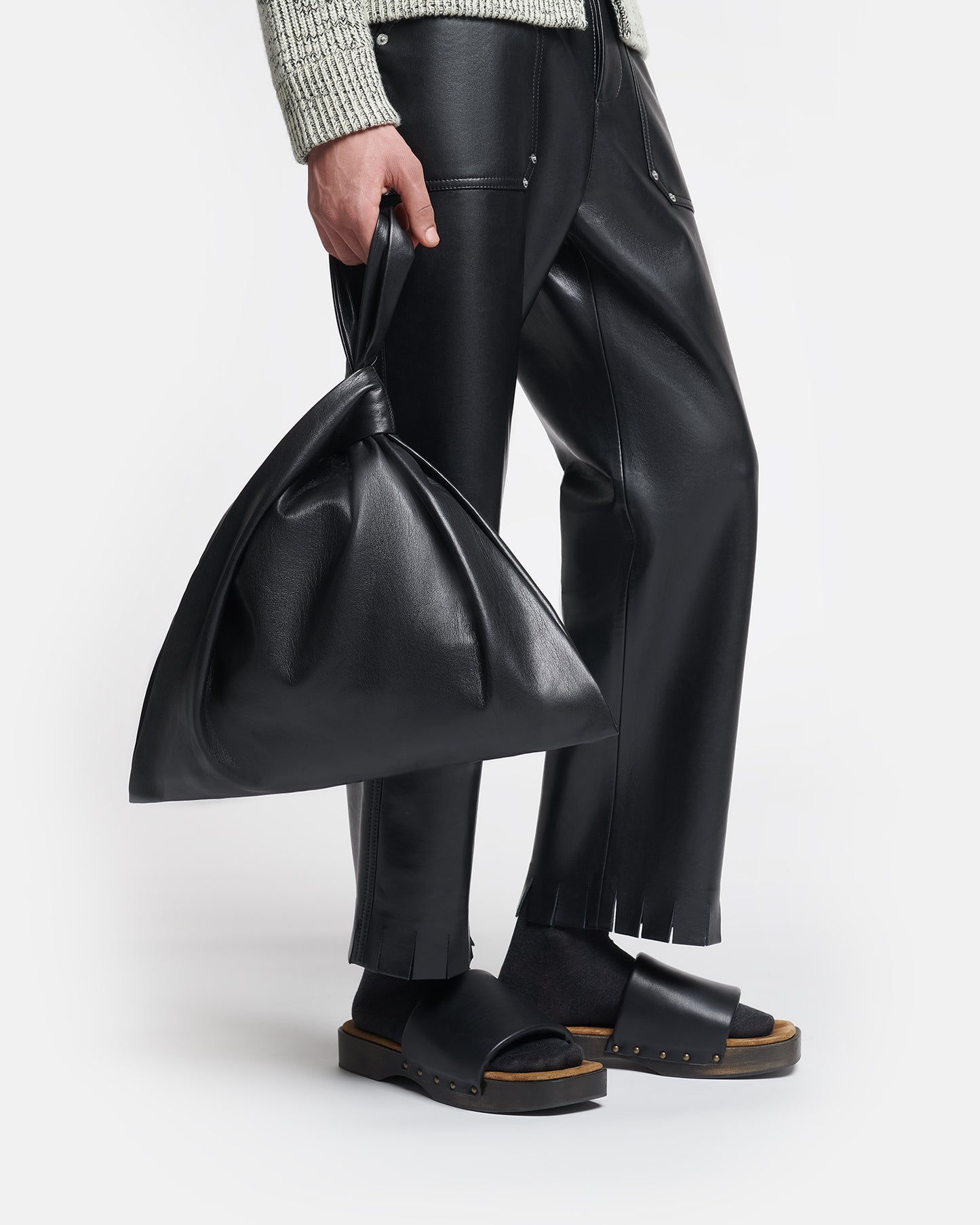 Jen Large - Okobor™ Alt-Leather Bag - Black