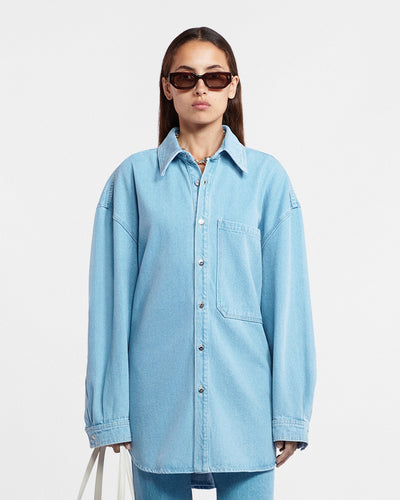 Aarna - Denim Shirt - Eco Light Wash