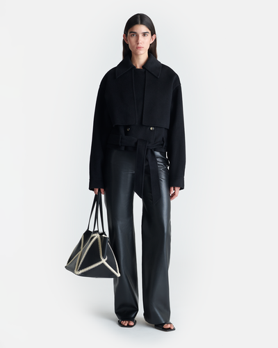 Satoyo - Wool And Silk-Blend Jacket - Black