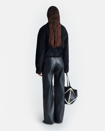 Satoyo - Wool And Silk-Blend Jacket - Black