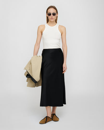 Herve - Ribbed-Jersey Tank Top - Off White