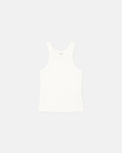 Herve - Ribbed-Jersey Tank Top - Off White