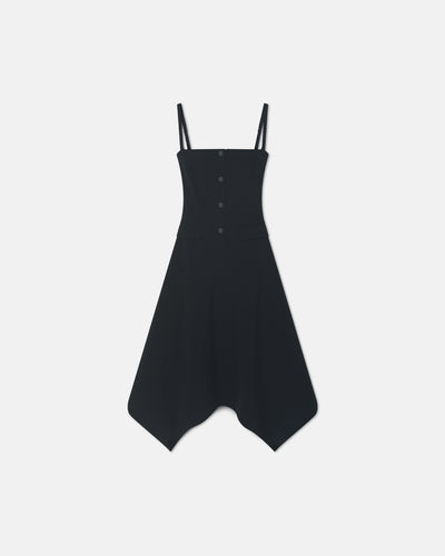 Angeria - Paper Jersey Dress - Black