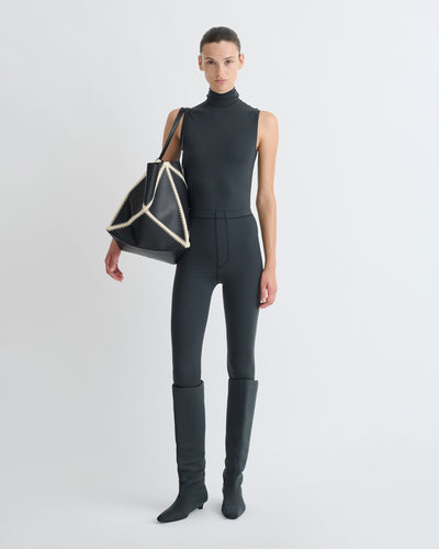 Artice - Elastic Jersey Bodysuit - Dusty Blue