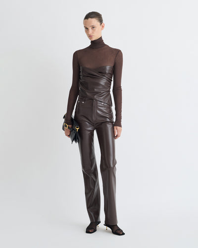 Jacoba - Okobor Pants - Coffee Ground