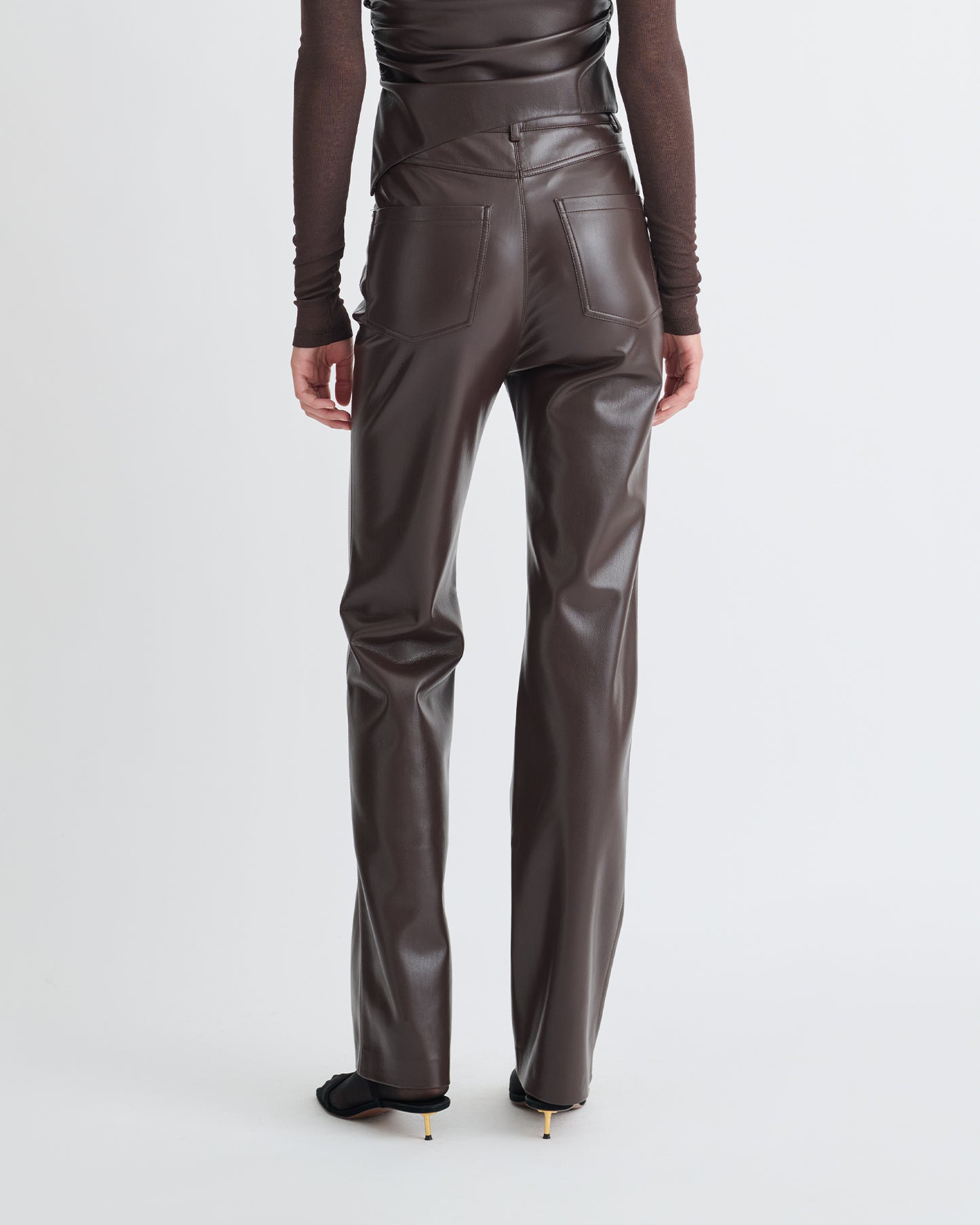 Jacoba - Okobor Pants - Coffee Ground