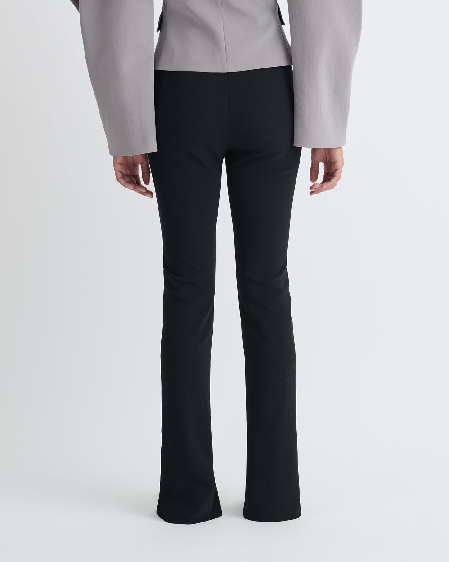 Luana - Paper Jersey Pants - Black