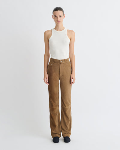 Seldes - Suede Pants - Brown