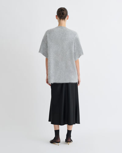 Seema - Brushed Cashmere Tank Top - Grey