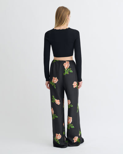 Dovie - Cropped Cardigan - Black