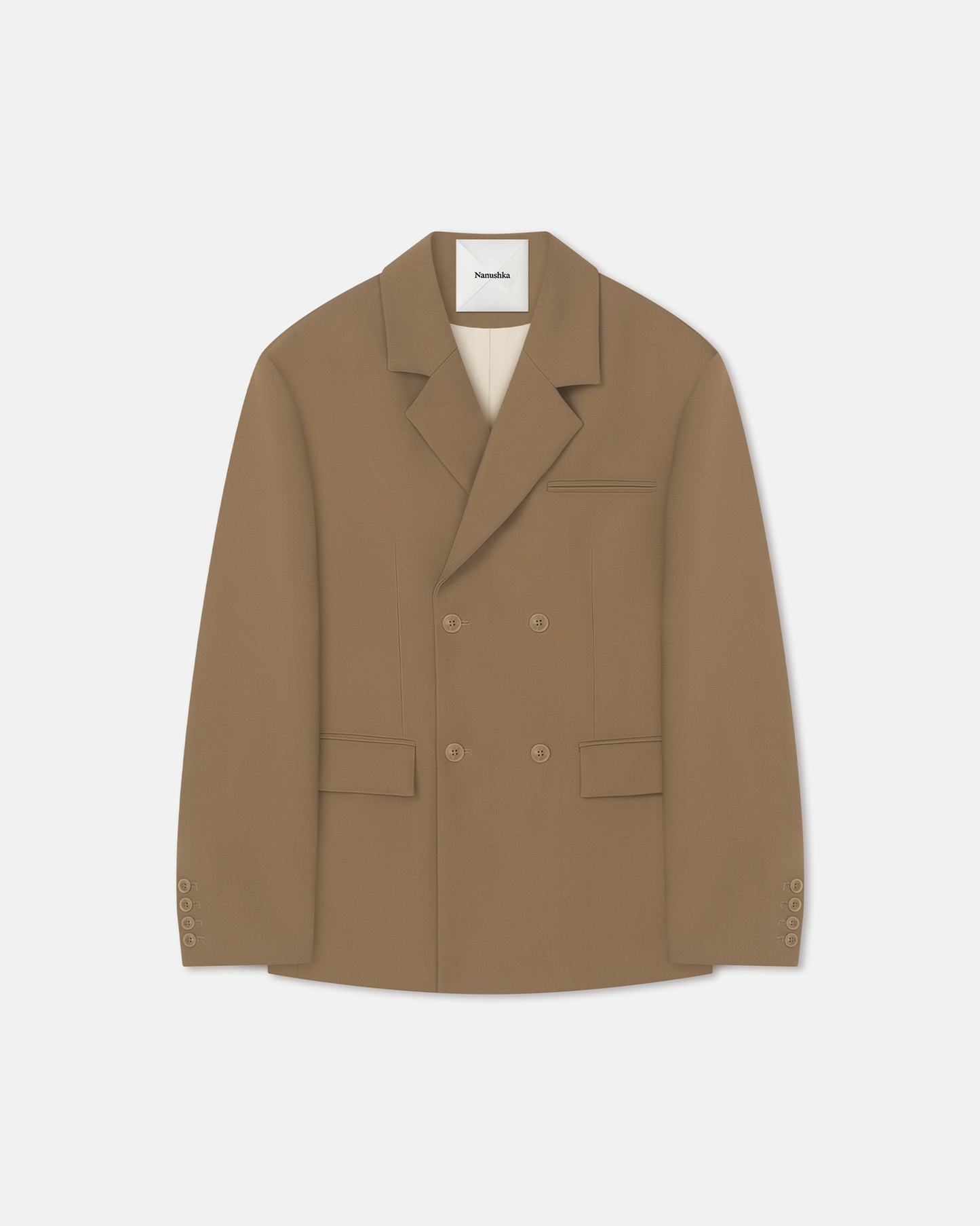 Diante - Boxy Blazer - Brown