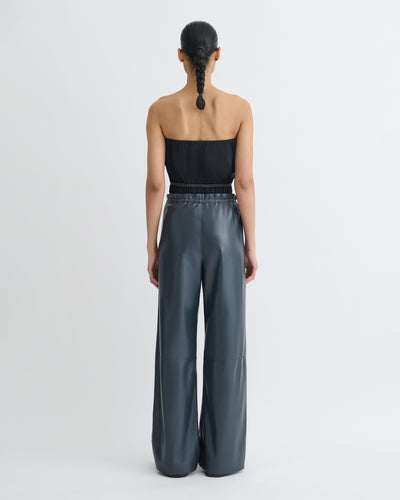 Geb - Okobor™ Alt-Leather Pants - Steel Blue