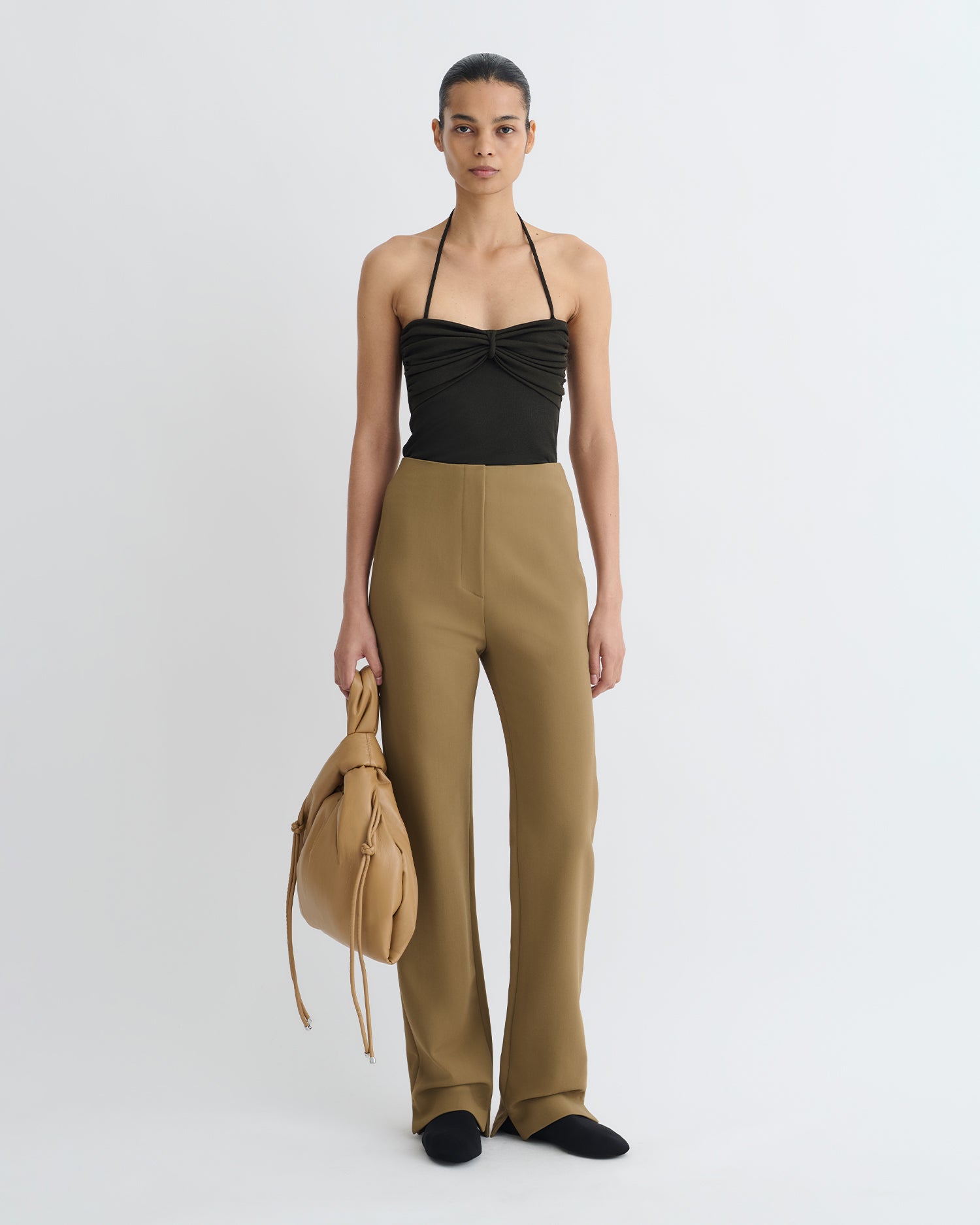 Cybel - Tailored Pants - Brown – Nanushka