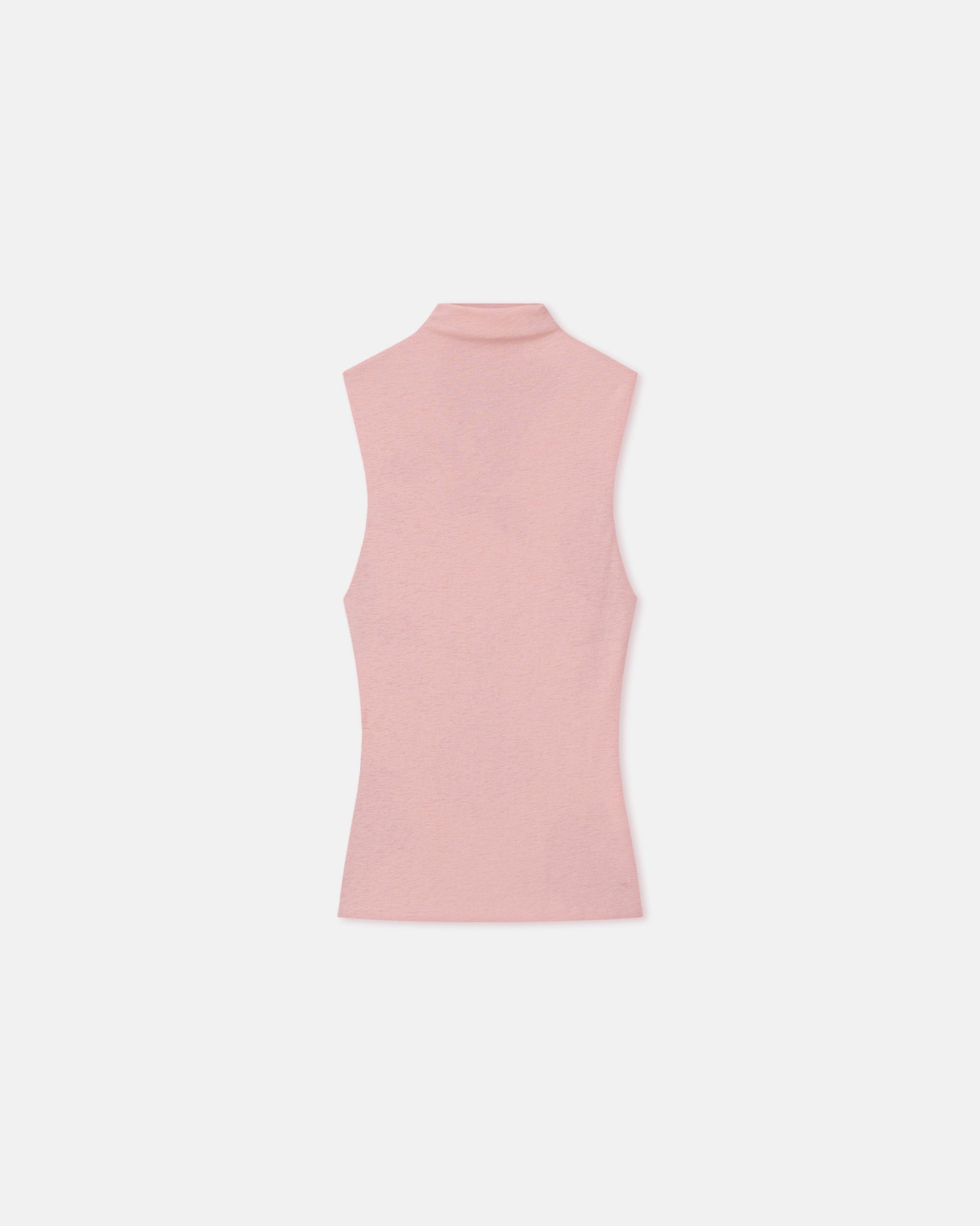 Annyka - Mesh Jersey Top - Pink