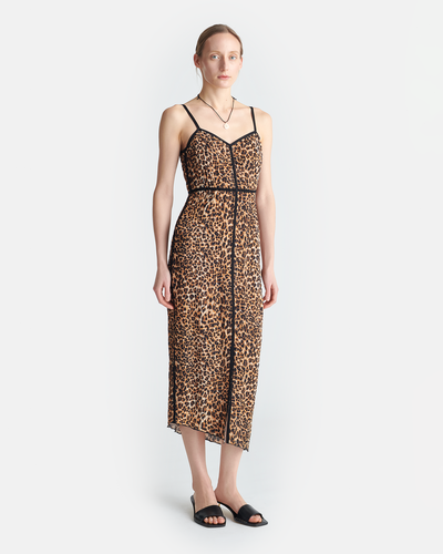 Abir - Printed Midi Dress - Ocelot