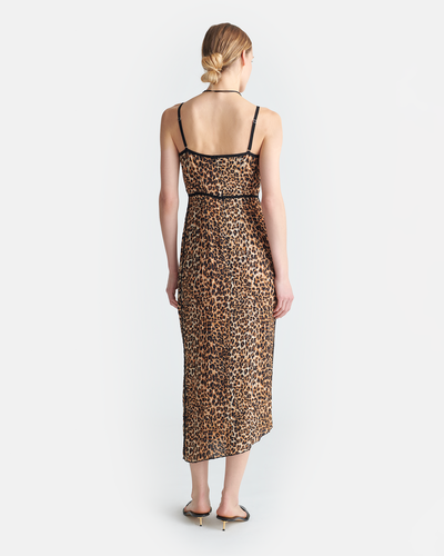Abir - Printed Midi Dress - Ocelot