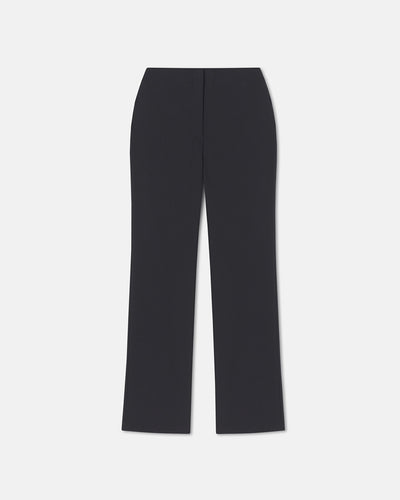 Irida - Tailored Bootcut Pants - Black
